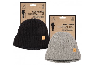 Bartleby Cosy Lined Knit Thermal Hat